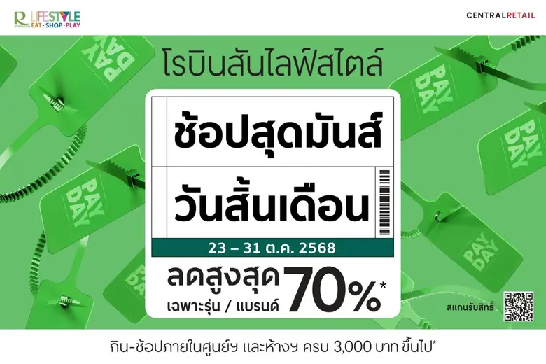 ศูนย์การค้าโรบินสันไลฟ์สไตล์ ในเครือเซ็นทรัล รีเทล ...