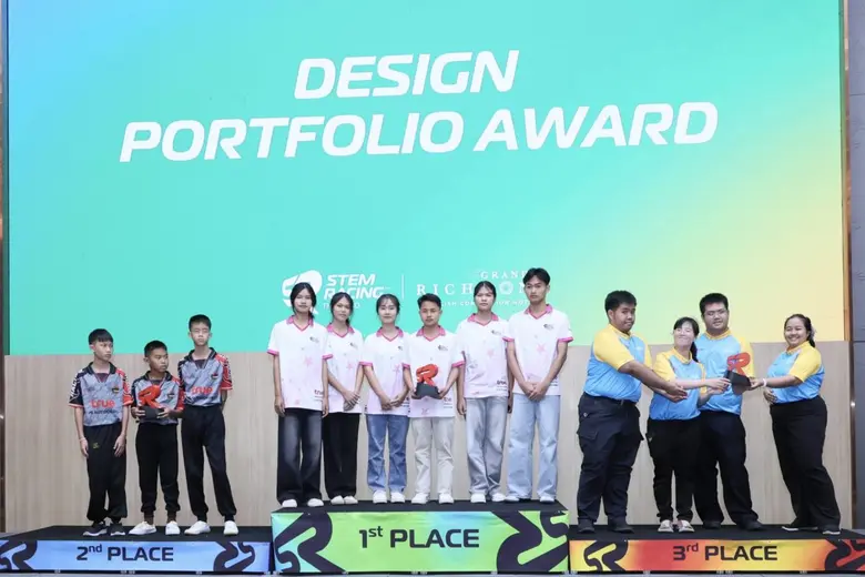 เวที STEM Racing Thailand National Finals 2025 ที่ไ...