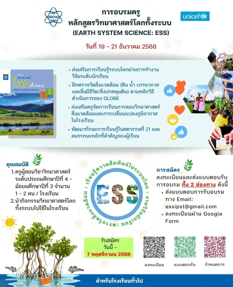 สถาบันส่งเสริมการสอนวิทยาศาสตร์และเทคโนโล...