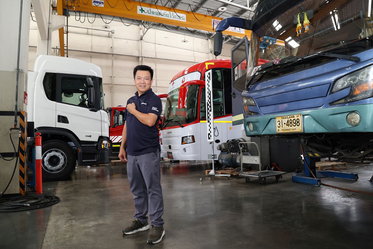 พร้อมล่าสุดจัดการแข่งขัน Scania Top Team Thailand 2...