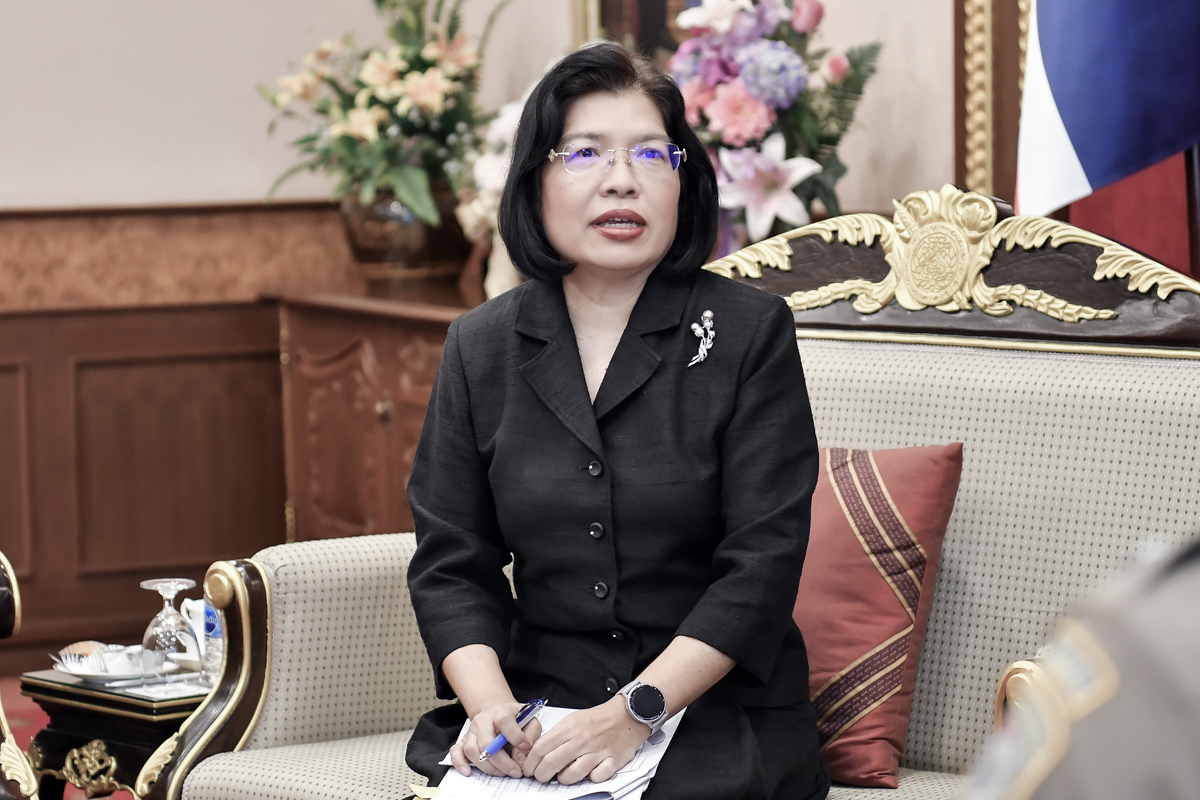 นางอรมน ทรัพย์ทวีธรรม อธิบดีกรมทรัพย์สินท...