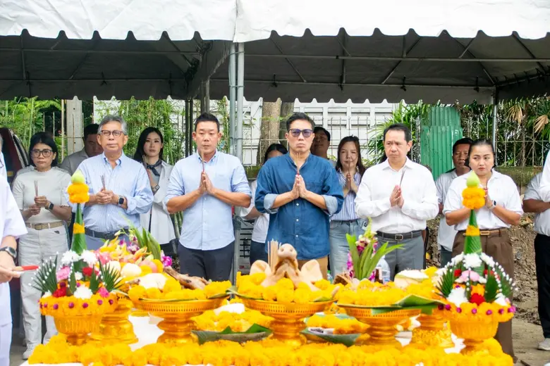 ONSENS เดินหน้าตามแผนหลังระดมทุน จัดพิธีลงเสาเอกโคร...