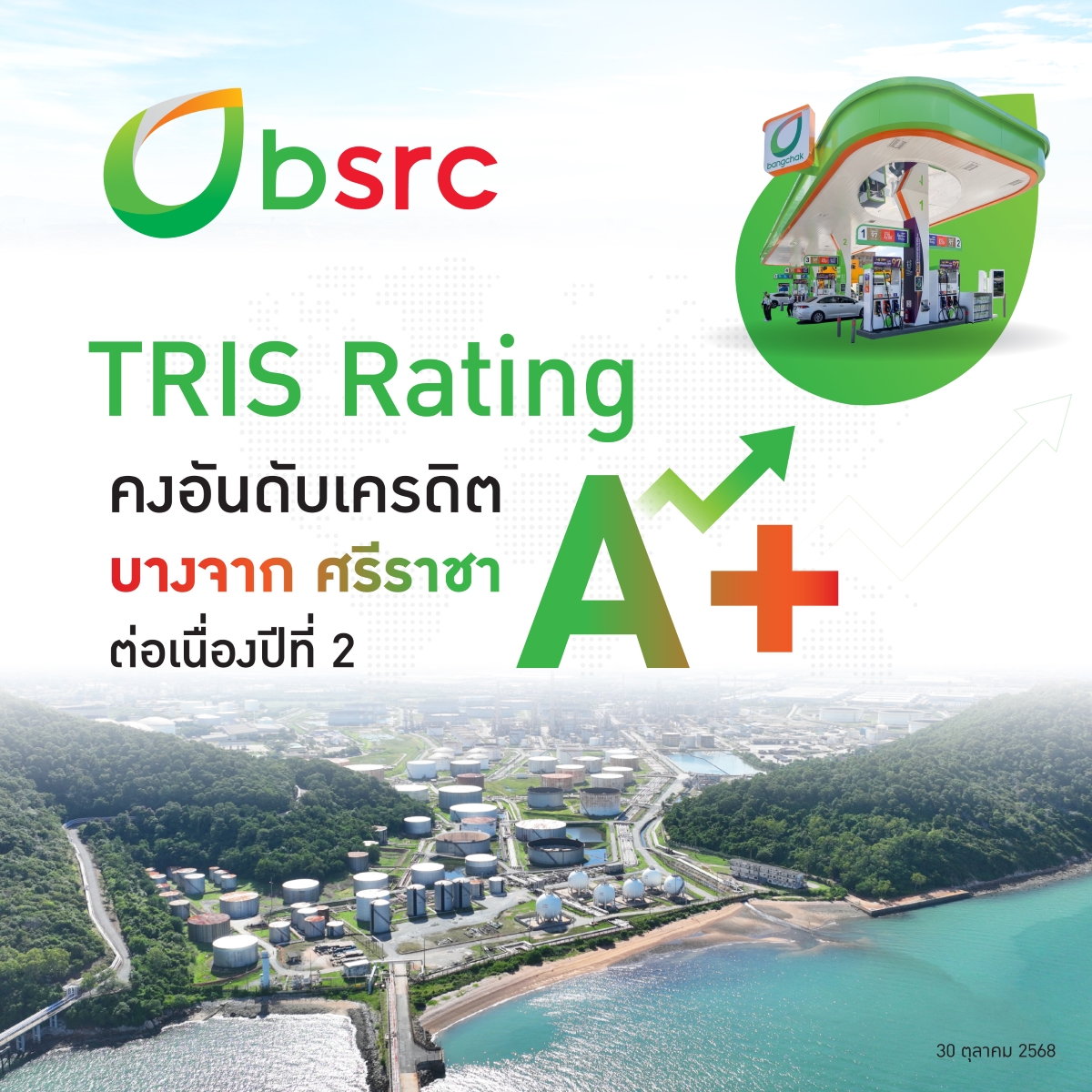 ทริสเรทติ้งประกาศคงอันดับเครดิตองค์กรของ ...