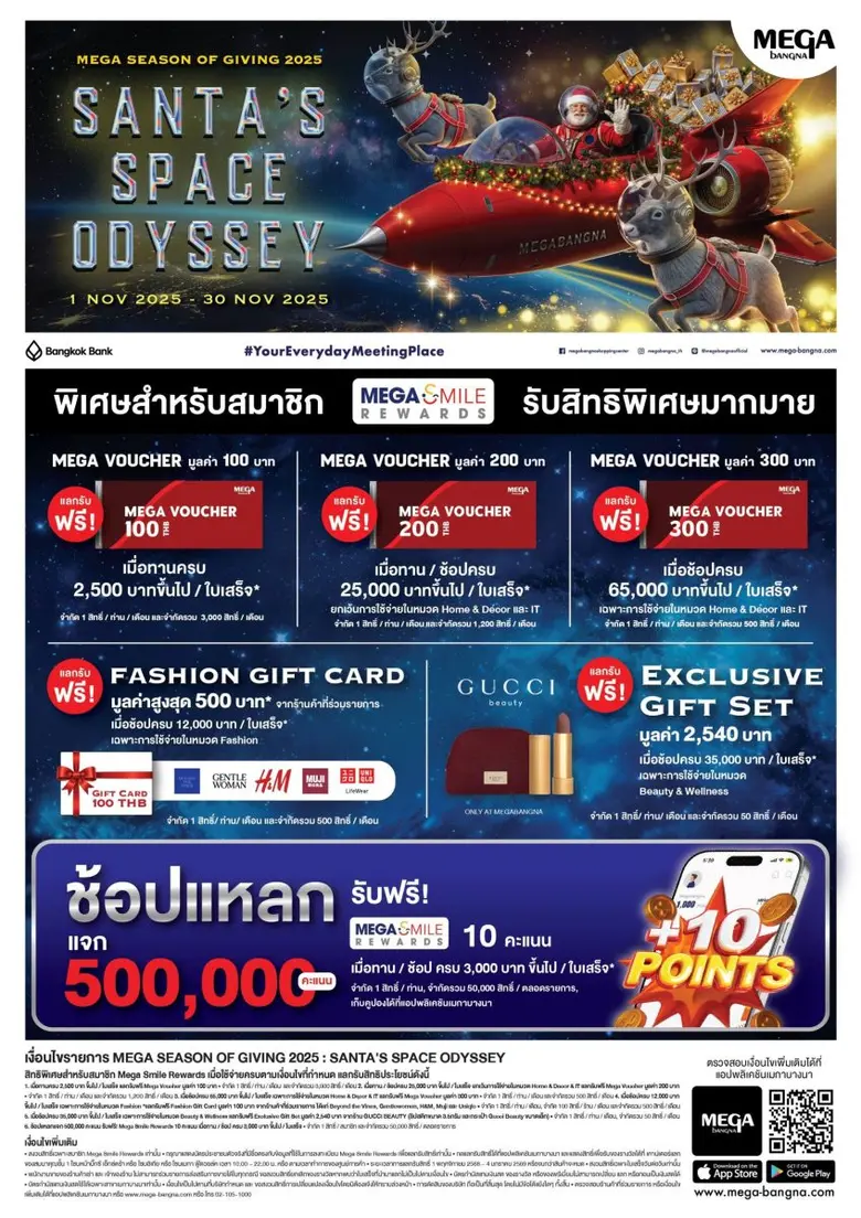 ศูนย์การค้าเมกาบางนา แหล่งช้อปปิ้งที่ใหญ่...