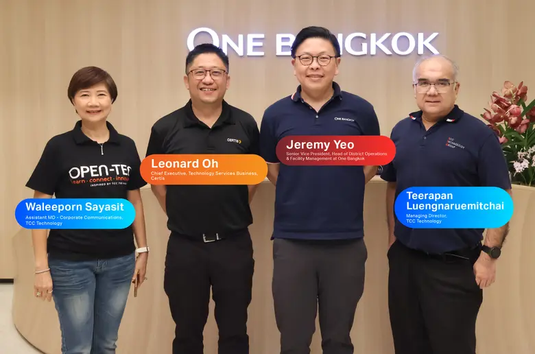 One Bangkok Story: Digital Empowerment In collaboration among One Bangkok x Certis x TCCtech