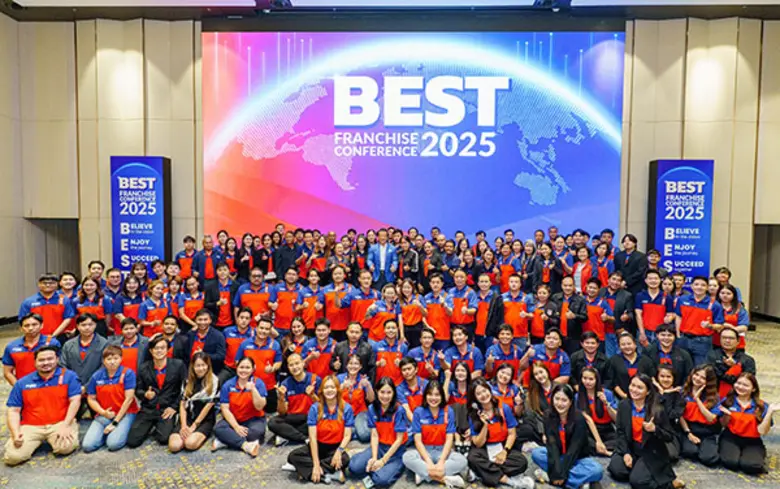 BEST Express จัดประชุมใหญ่แฟรนไชส์ประจำปี 2568 พร้อมเดินหน้าขับเคลื่อนเครือข่ายแฟรนไชส์ขนส่งพัสดุสู่ความยั่งยืน