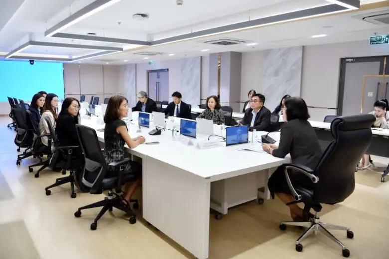 กรมทรัพย์สินทางปัญญาให้การต้อนรับคณะผู้แท...