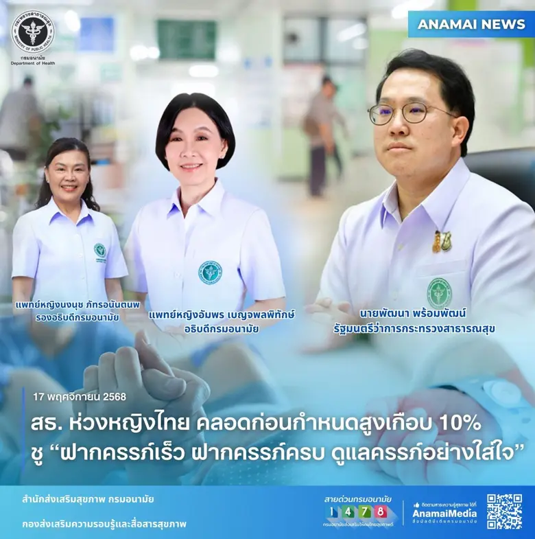 นายพัฒนา พร้อมพัฒน์ รัฐมนตรีว่าการกระทรวง...