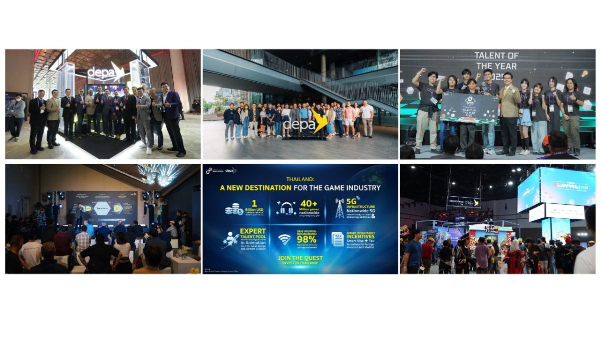'ดีป้า' เผย "gamescom asia x Thailand Game Show 2025" สร้างเม็ดเงินกว่า 1,200 ล้านบาท ดันไทยสู่ศูนย์กลางอุตสาหกรรมเกมแห่งเอเชีย