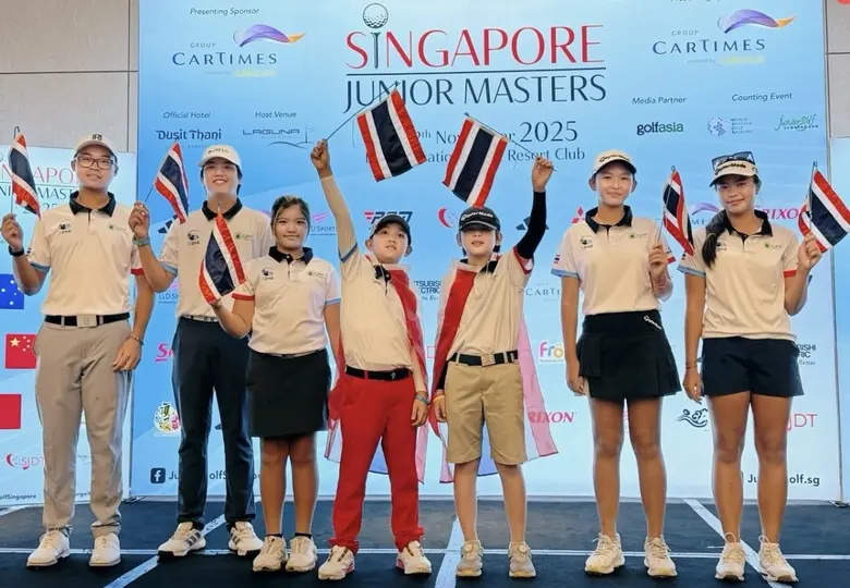 ด้านนักกอล์ฟไทยอีก 6 คนทำผลงานยอดเยี่ยม เ...