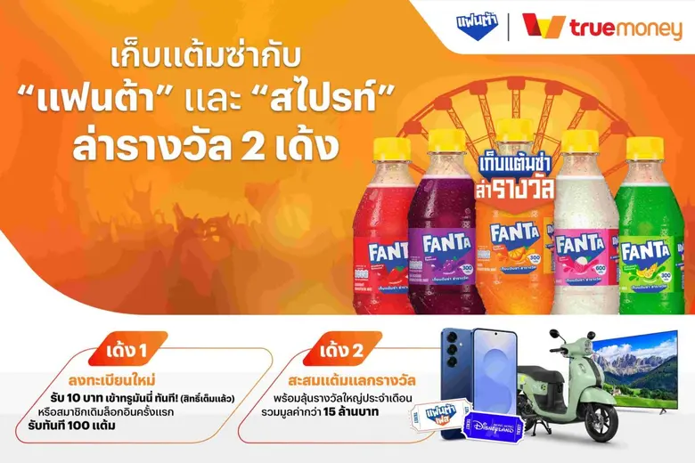 นำร่องผ่านแคมเปญ "แฟนต้า" เก็บแต้มซ่าล่าร...