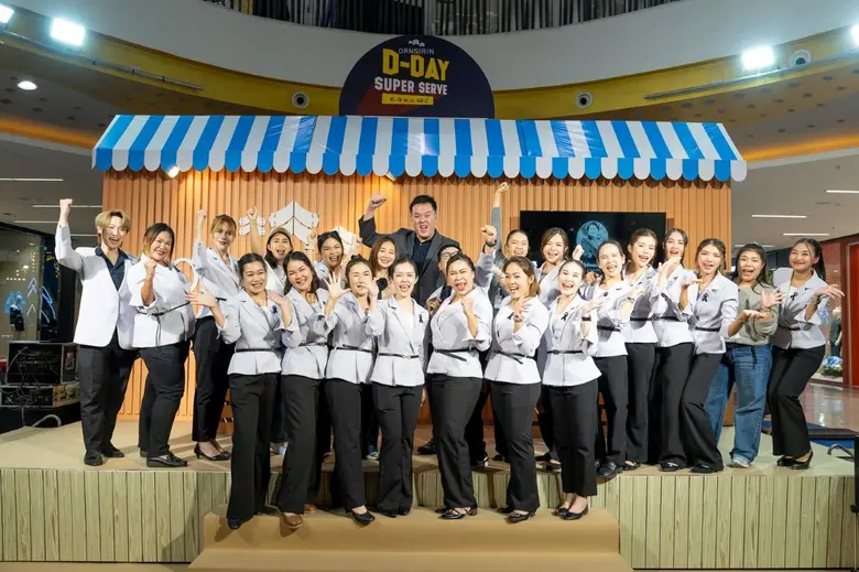 ORNSIRIN D-DAY SUPER SERVE สุดปัง ปิดดีลขายทะลุเป้า 416 ล้านบาท