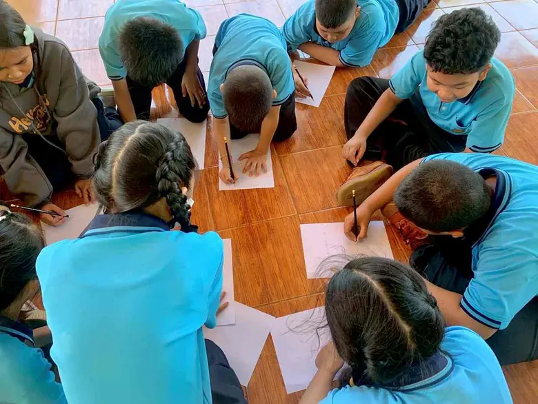 ดั๊บเบิ้ล เอ ส่งความสุขรับเปิดเทอม จัดกิจกรรม "Happy Back To School" ให้น้องๆ โรงเรียนบ้านโป่งไผ่