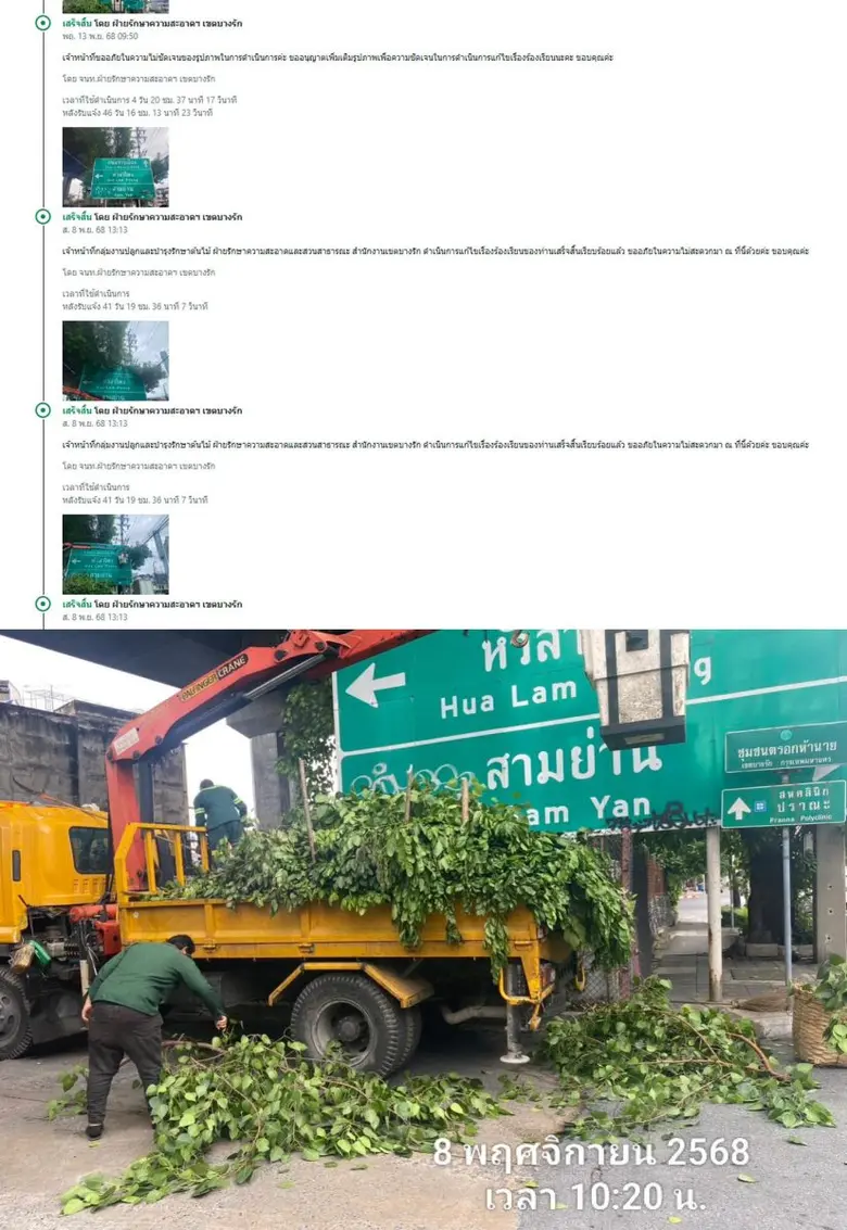 นางพรพัน วัฒนสินธุ์ ผู้อำนวยการเขตบางรัก กทม. กล่าว...