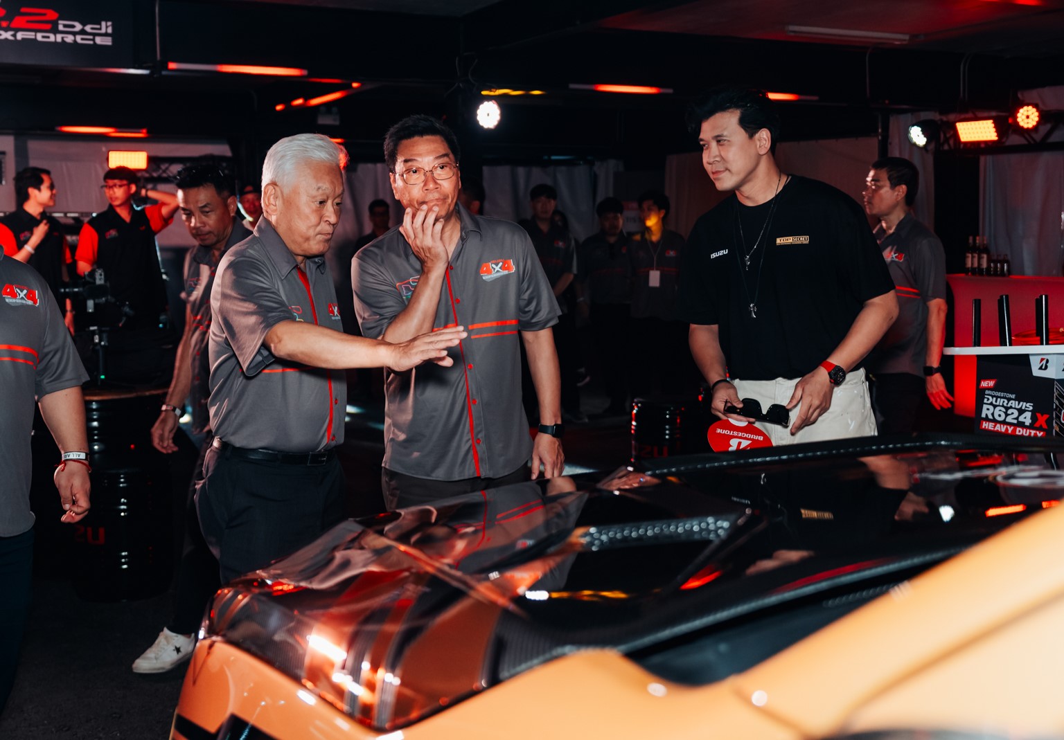บริดจสโตนร่วมโชว์ยางสมรรถนะสูงในงานเปิดตัวสุดยิ่งใหญ่ กับรถปิกอัพใหม่! ISUZU D-MAX "THE ONE & ONLY", ISUZU X-SERIES "2 HOT…2 HANDLE" และรถอเนกประสงค์ MU-X "THE NEXT PEAK"