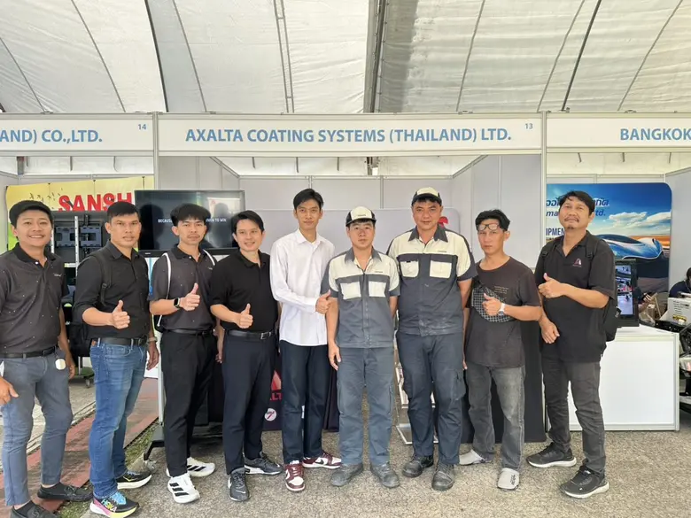 แอ็กซอลตา แสดงความยินดี ตัวแทนจากศูนย์บริการโตโยต้า อุตรดิตถ์ คว้ารางวัลรองชนะเลิศอันดับ 2 จากการแข่งขันทักษะการบริการลูกค้าโตโยต้า ครั้งที่ 47