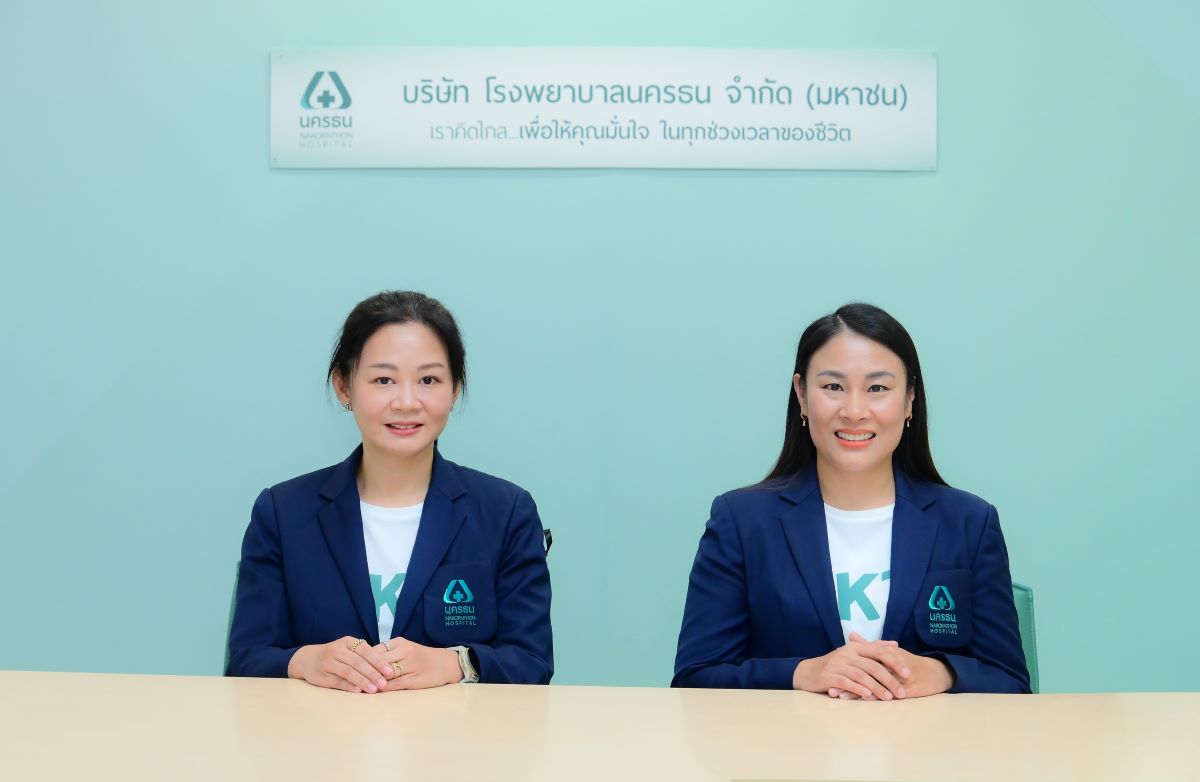 แพทย์หญิงศิเรมอร ทองสิมา (ซ้าย) ผู้อำนวยก...
