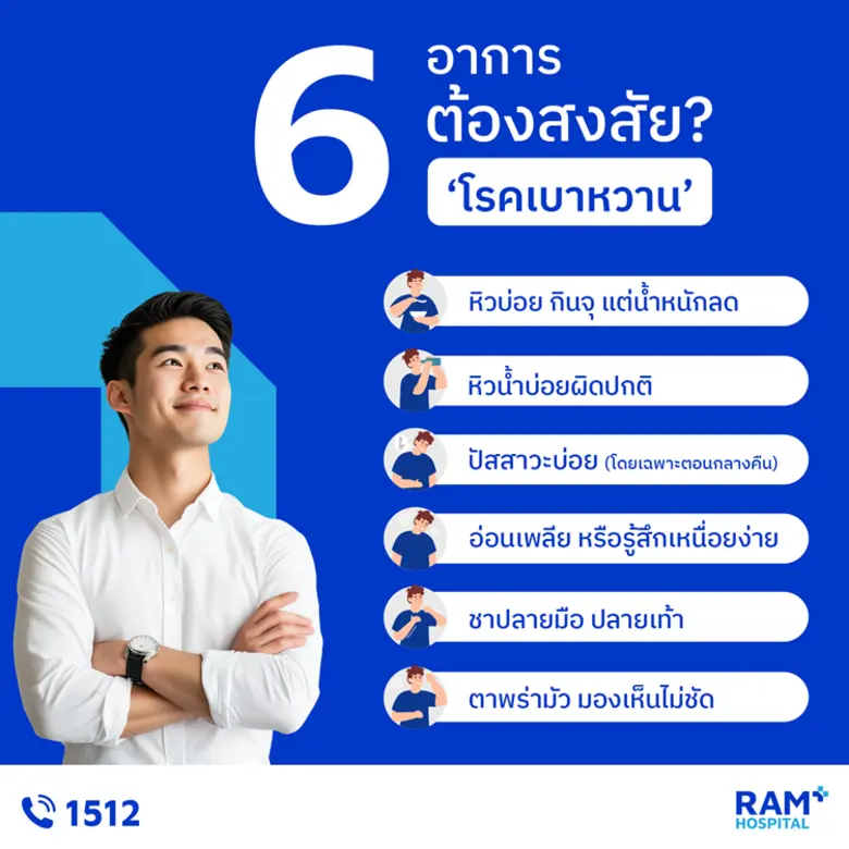 เบาหวาน เป็นโรคอันตรายใกล้ตัวที่สามารถเกิดขึ้นได้กั...