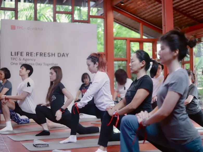 TPC x Divana เปิดประสบการณ์ Wellness Team Building ครั้งแรก กับกิจกรรม "Life Re:Fresh Day - TPC & Agency One Wellness Day Together 2025"