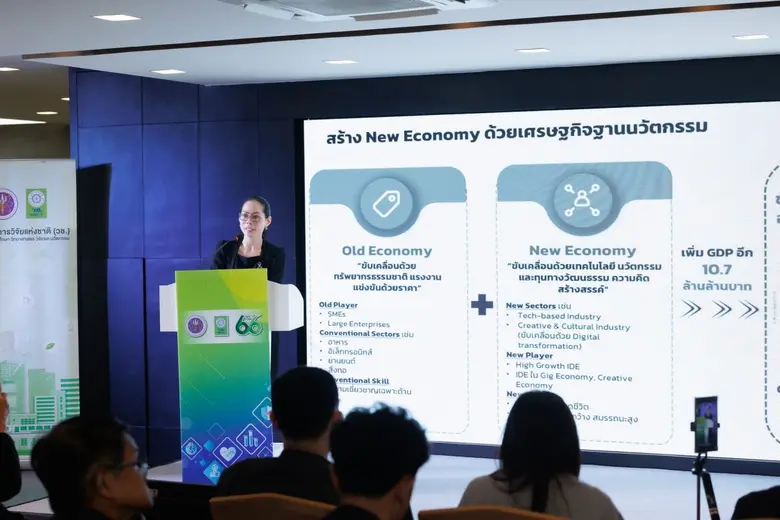 วช. แถลงผลพยากรณ์ R&amp;D ปี 2567 - 2568 ชี้ทิศทางการลงทุนวิจัยไทย หนุนวางนโยบายเศรษฐกิจฐานนวัตกรรม