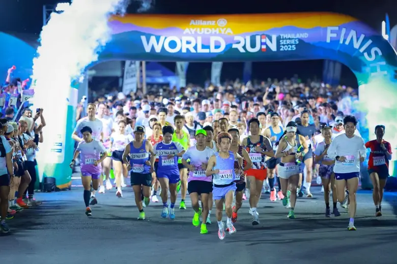 อลิอันซ์ อยุธยา จัดงานวิ่งรับลมหนาว อลิอันซ์ อยุธยา เวิลด์ รัน ไทยแลนด์ ซีรี่ย์ 2025พิชิตเส้นทางสันเขื่อนขุนด่านฯ แลนด์มาร์กแห่งนครนายก