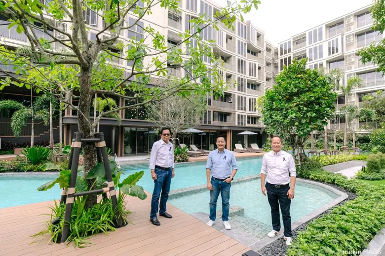 พื้นที่ส่วนกลางกว่า 1.7 ไร่ กระแสตอบรับดี...