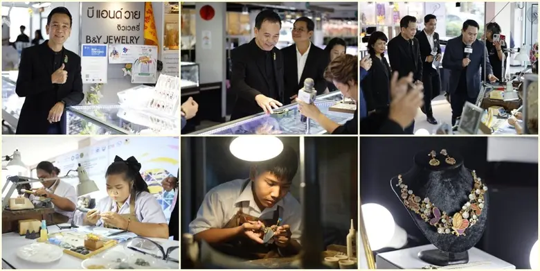 เปิดกิจกรรม "เส้นทางสร้างงานศิลปะบนอัญมณี ของดีเมืองจันท์" ดึงช่างฝีมือรุ่นใหม่โชว์ทักษะ ในงานเทศกาลนานาชาติพลอยและเครื่องประดับจันทบุรี 2025