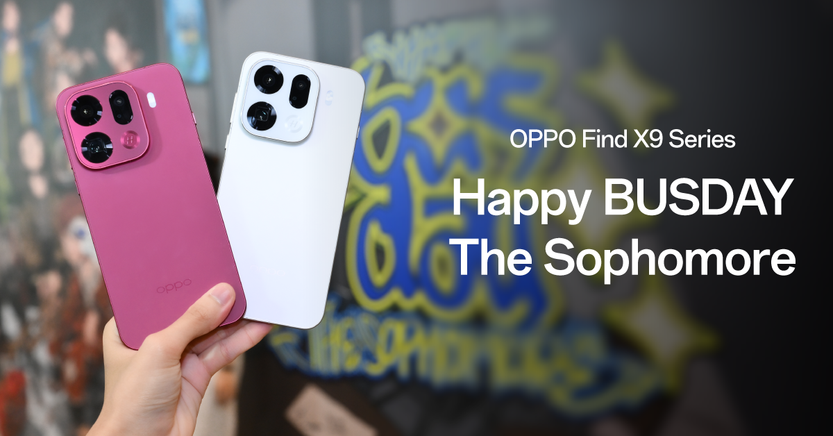 OPPO แบรนด์เทคโนโลยีระดับโลกที่เข้าใจไลฟ์...