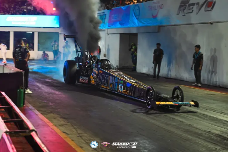 Amazing Thailand Souped Up Grand Prix ตอกย้ำตำนานงานแดร็กไทยที่ยิ่งใหญ่ที่สุดปีที่ 18 ปิดฉากสุดเดือด 132 คันซัดเต็มพิกัด คนดูล้นสนามกว่า 1.6 หมื่นคน