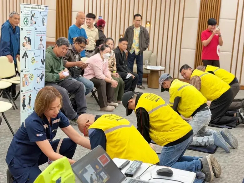 Maxim เดินหน้ายกระดับความปลอดภัย: แอปเรียกรถชั้นนำเปิดโครงการอบรมกู้ชีพเบื้องต้นรับเทศกาลท่องเที่ยว