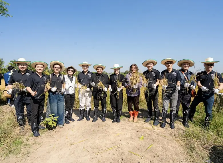 PTG ส่งเสริมโครงการ "ปลูกข้าวแบบเปียกสลับแห้ง" ลดการปล่อยก๊าซมีเทนต่อยอดเป็นคาร์บอนเครดิต