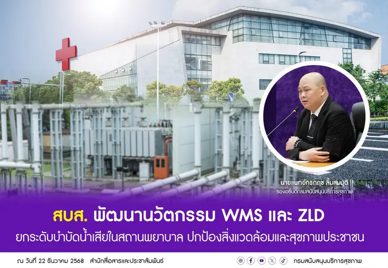 กรมสนับสนุนบริการสุขภาพ (สบส.) กระทรวงสาธ...