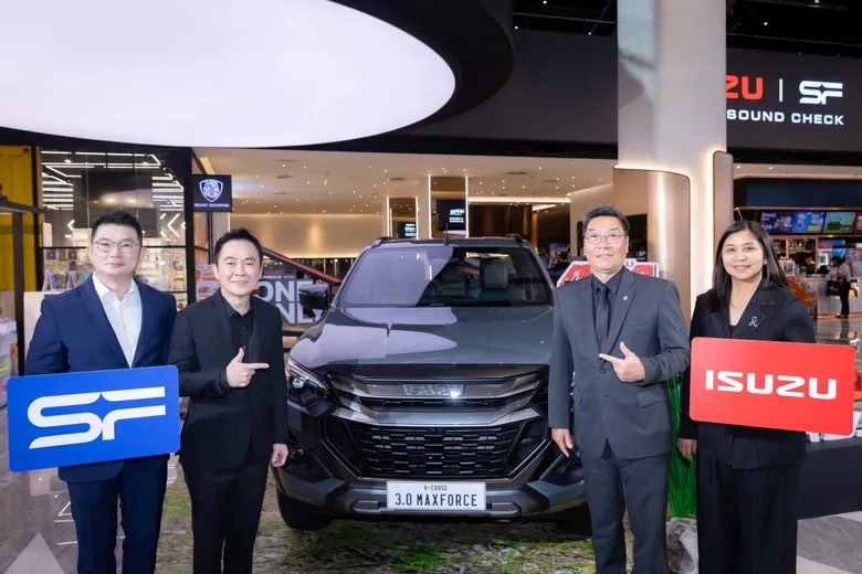 อีซูซุร่วมกับเอส เอฟ เปิดตัวภาพยนตร์โฆษณา Digital Sound Check ชุดใหม่ล่าสุด "ISUZU V-CROSS 4X4 THE ONE & ONLY EXPERIENCE"