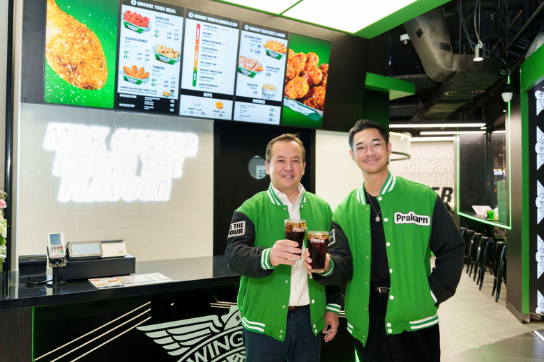 ควง "เนม-ปราการ ไรวา" "Wingstop's Bro" ดั...
