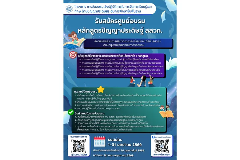 สถาบันส่งเสริมการสอนวิทยาศาสตร์และเทคโนโล...