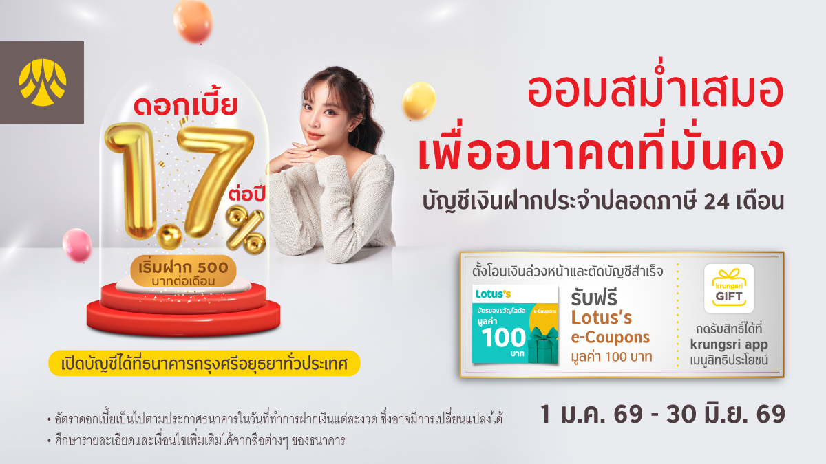 กรุงศรี (ธนาคารกรุงศรีอยุธยา จำกัด (มหาชน...