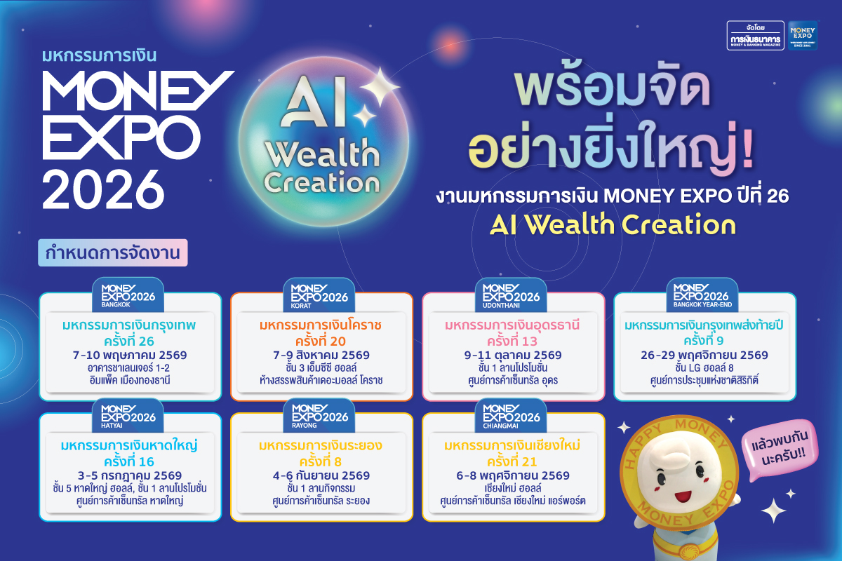 วารสารการเงินธนาคาร ประกาศแนวคิดการจัดงาน...
