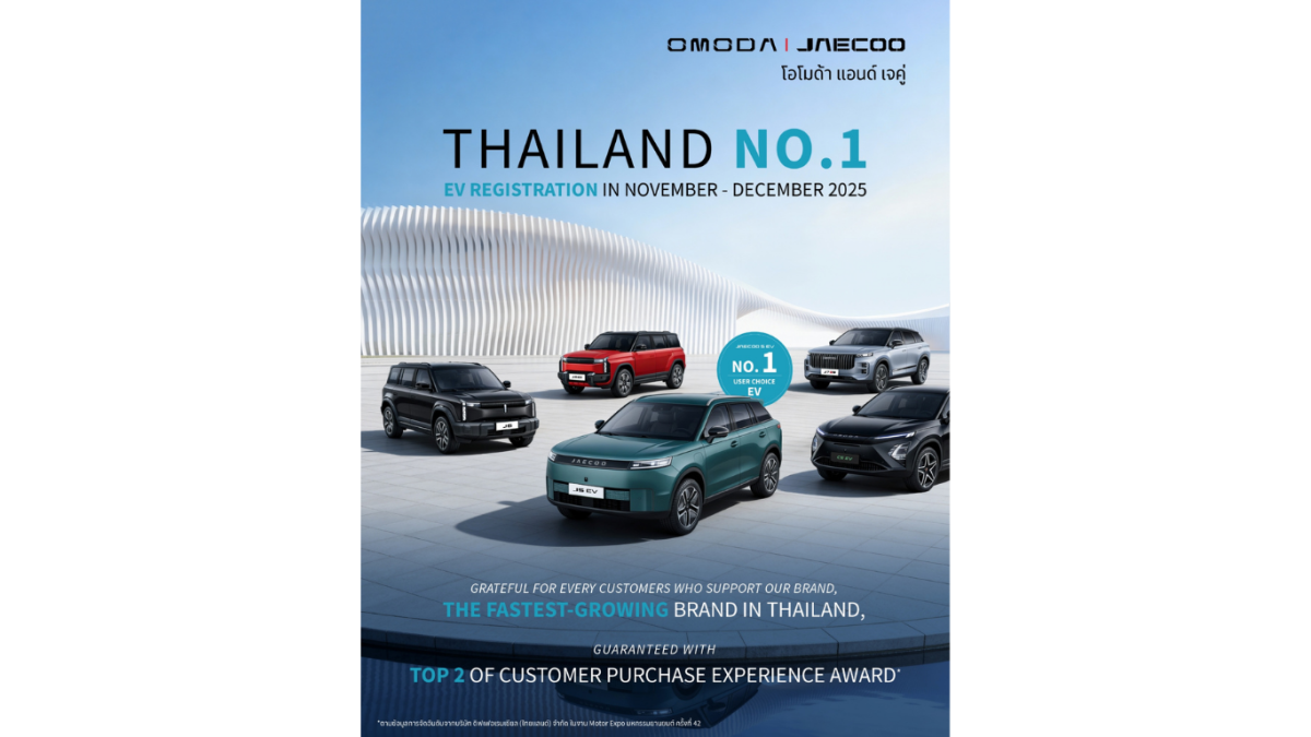 OMODA & JAECOO (โอโมด้า แอนด์ เจคู่) ผู้น...
