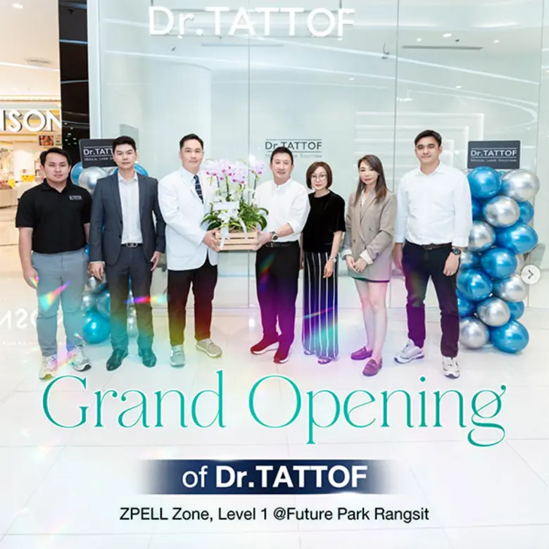 Dr.TATTOF Clinic (ด็อกเตอร์แททออฟ คลินิก) ผู้นำด้าน...