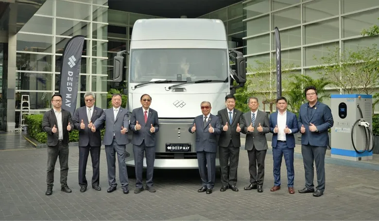 Prime E Truck ผนึกกำลัง DeepWay แบรนด์หัวลากไฟฟ้าล้ำสมัย