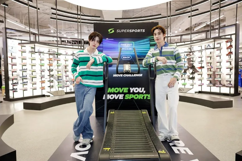 "เติ้ล-เฟิร์สวัน" เปิดประสบการณ์สุดแอคทีฟ ร่วมฉลอง Supersports โฉมใหม่รับต้นปี ในงาน "Grand Opening Celebration Supersports Central Pinklao"