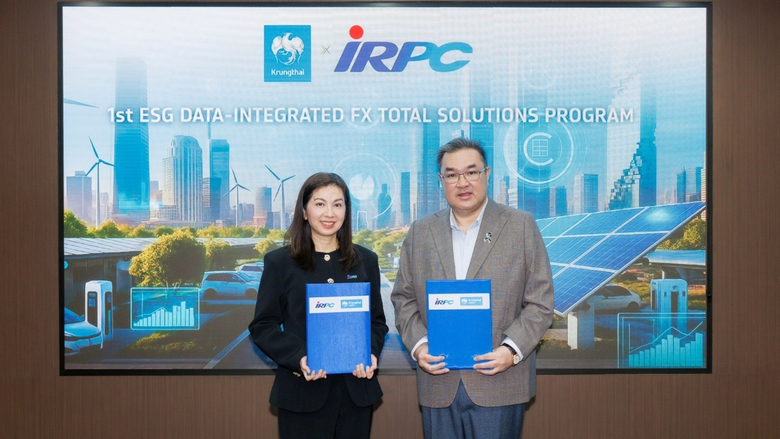 Krungthai Bank and IRPC have advanced the...
