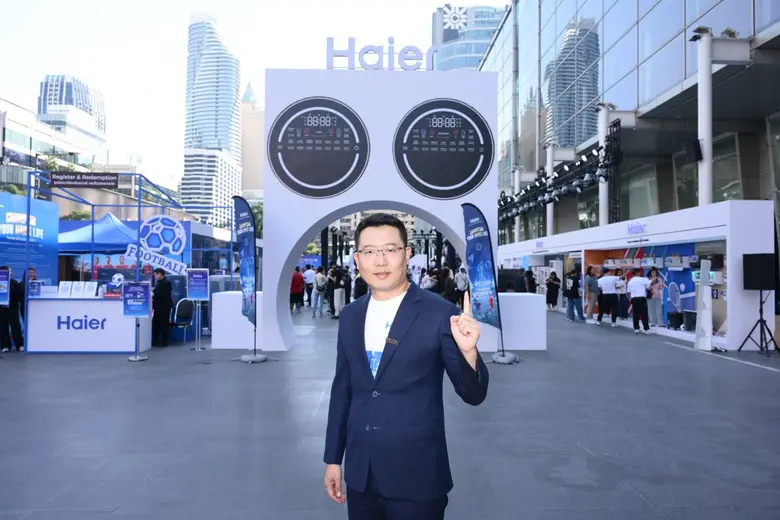 พร้อมเปิดตัว Haier's Global Champion Tour ป็อปอัพสโ...