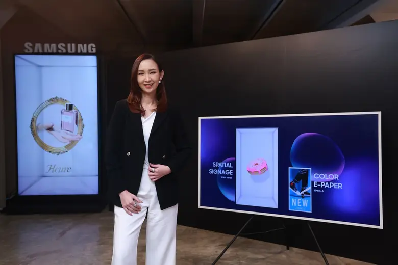 ซัมซุง ร่วมเป็นส่วนหนึ่งของการจัดแสดงงาน ...