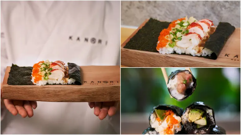 'KANORI Hand Roll bar' ร้านอาหารญี่ปุ่นสไ...