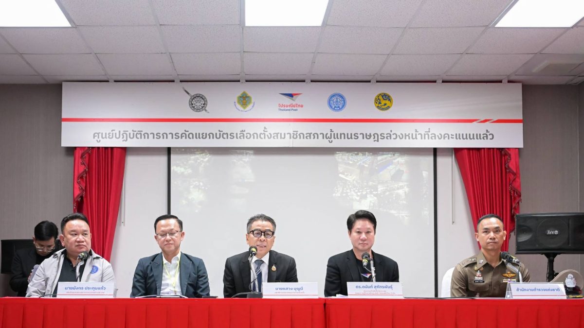 บริษัท ไปรษณีย์ไทย จำกัด ร่วมกับ สำนักงาน...