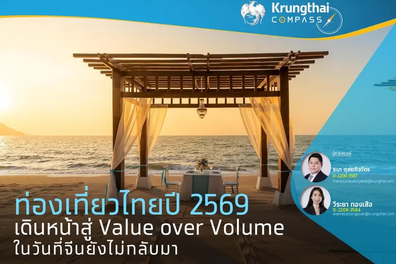 Krungthai COMPASS ประเมินว่าในปี 2568-69 ...