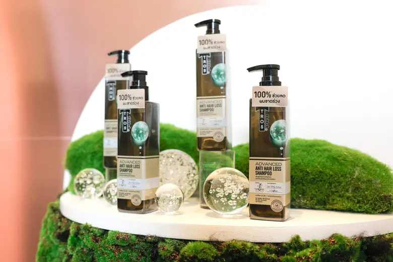 TROS Launches "TROS PRO Advanced Anti-Hair Loss Series" with Superstar Got Jirayu Revealing Grooming Tips and the Power of "Sea Holly Extract"