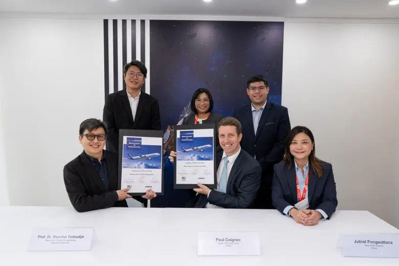 แอร์บัสได้ลงนามในข้อตกลงความร่วมมือกับมหา...