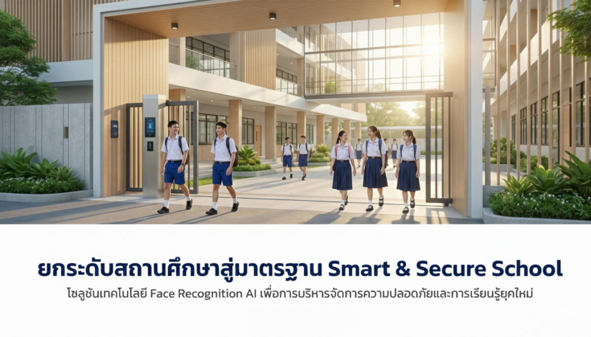 ในช่วงเวลาเข้าเรียนตอนเช้า โรงเรียนมัธยมข...